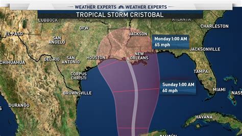 Tropical Storm Cristobal Forecast To Surge Toward Us Nbc 6 South Florida