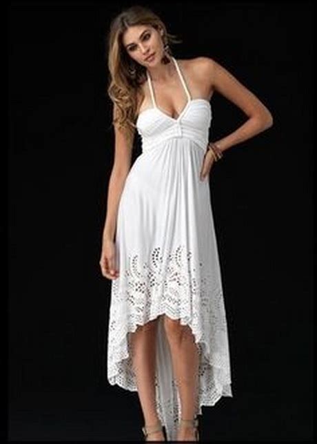 White Halter Summer Dress