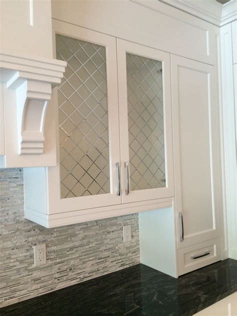 Save time and money by simply replacing the doors and drawer fronts. Frosted Kitchen Cabinets | Glass kitchen cabinet doors ...
