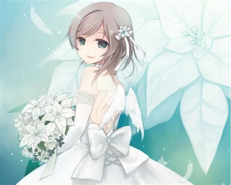 Anime Girls In Wedding Dress Animoe