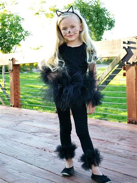 Diy Halloween Costumes For Kids Black Cat Halloween Costume Cat