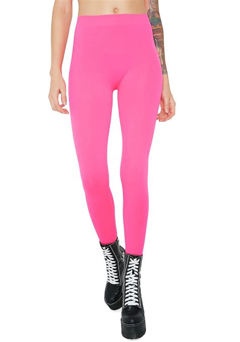 So Electric Leggings Will Make Ya Feel The Energy These Comfy Hot Pink