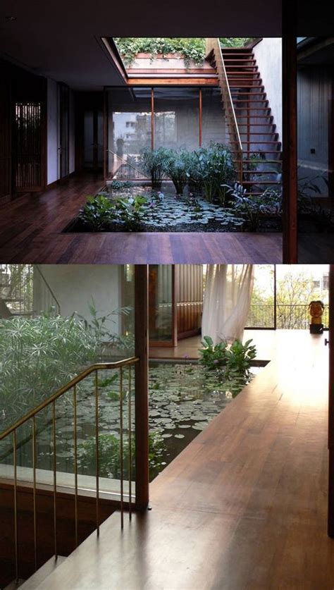 20 Modern And Impressive Indoor Pond Design Feels Outdoor