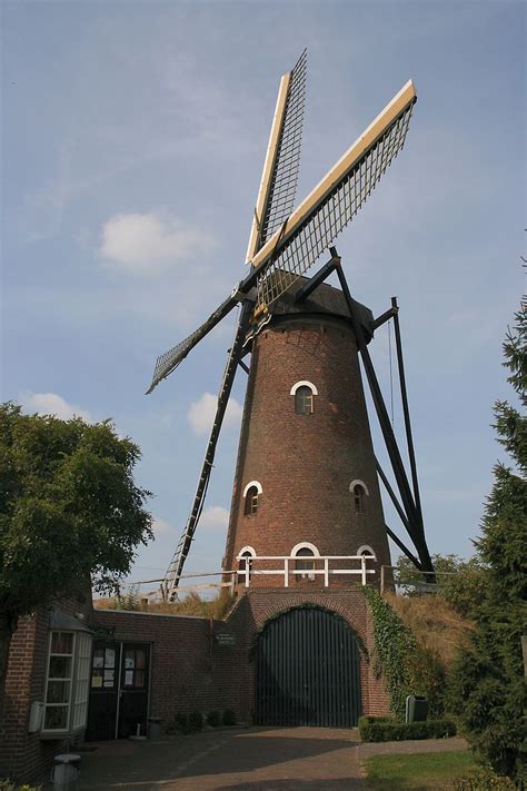 Vertical Windmill Old Windmills Country Holiday Water Mill 12th Century England Travel Le