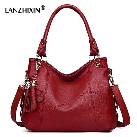 68 89 38 89free Shipping Lanzhixin Women Leather Handbags Women Messenger  Leather