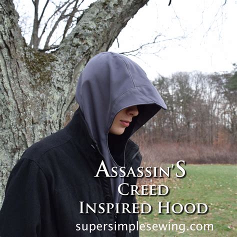Assassins Creed Inspired Hood Sewing Pattern