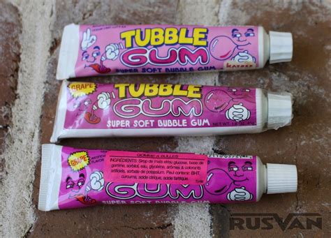 Tubble Gum Tube 90s Old School Candy Bubble Gum Gum