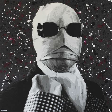 Invisible Man Painting By Ryan Poteracki Fine Art America