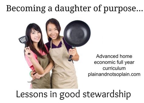 Advanced Home Economics Course For Free From Plain And Not So Plain
