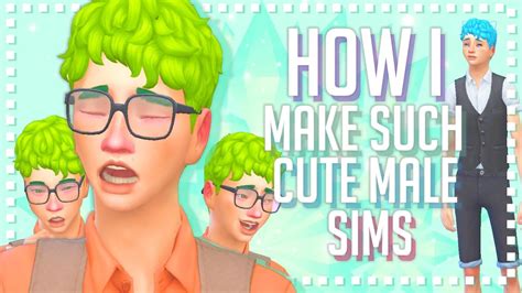 How I Create Such Cute Male Sims Sims 4 Youtube