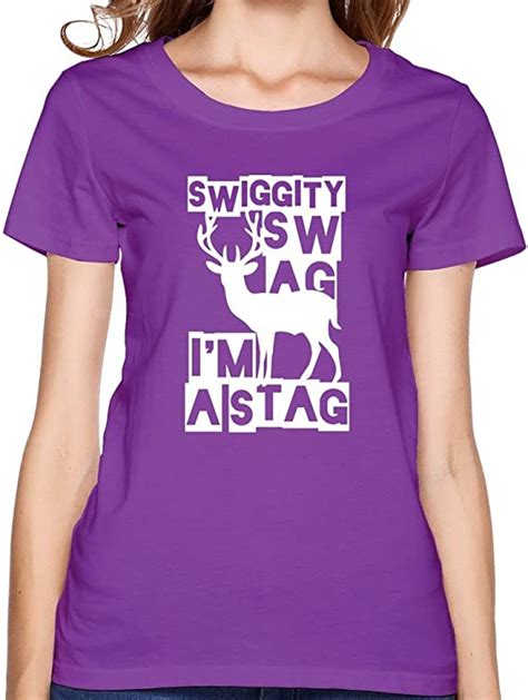 Swiggity Swag Im Stag Womens Tee Shirt Personalized