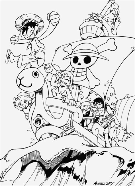 coloriage one piece a imprimer gratuit en 2020  Coloriage, Coloriage
