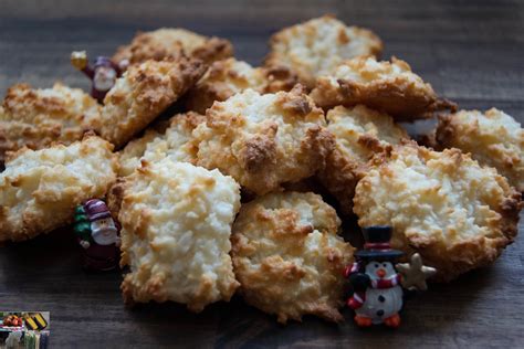 Kokosmakronen mit Marzipan