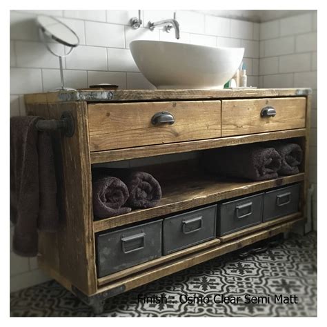 Dulwich Handmade Bathroom Furniture Bathroom Cabinet Rustic
