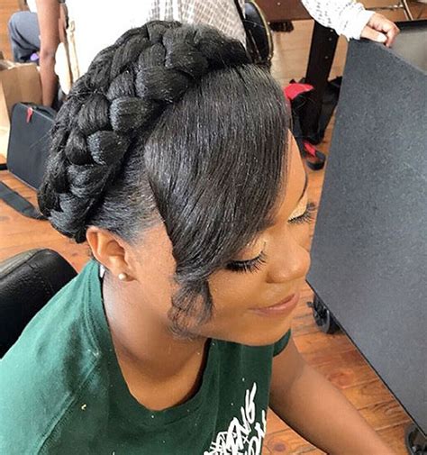 Alibaba.com offers 2,697 bangs braid products. Crown Braid Black Hair Designs for Your Mesmerizing Insta ...