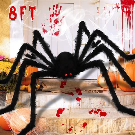 Buy Baisoo 8FT Halloween Spider Decorations 96 IN Halloween Giant