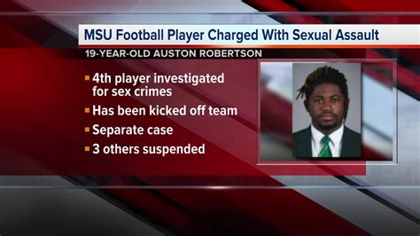 Msu Football Player Charged With Sexual Assault