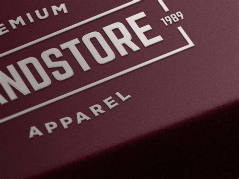 Download Free Metal Branding Logo Mockup (PSD)