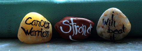 Healing Stones Cancer Survivor Gift Painted Rocks Etsy
