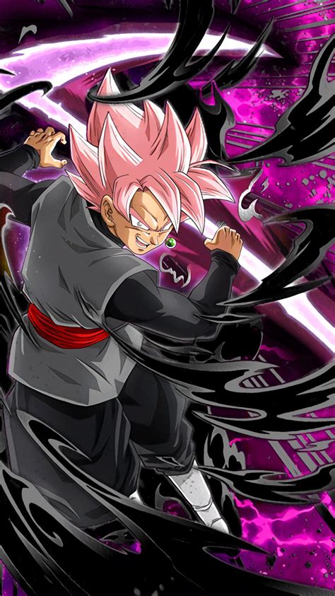 Perfect screen background display for desktop, iphone, pc. Goku black SSJ rose with the holy scythe | Anime dragon ...