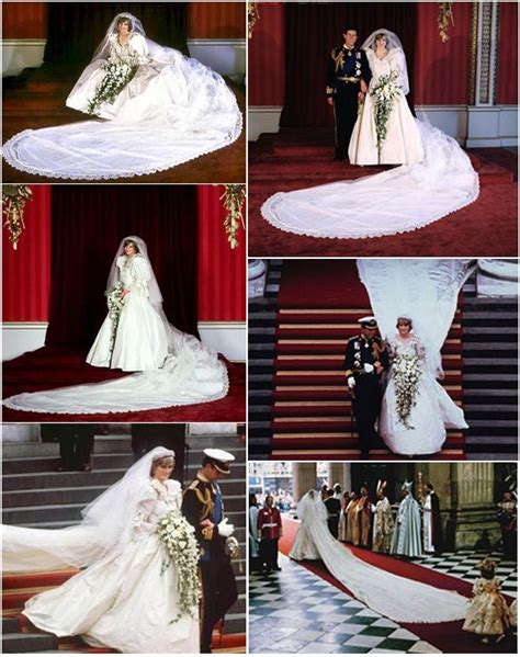 Princess diana's wedding dress is being returned to her sons princes william and harry, as her will stated. The Royal wedding dress train | Princess diana wedding ...