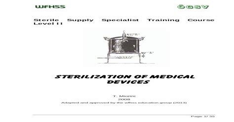 Sterilization Of Medical Devices Downloadslevel2