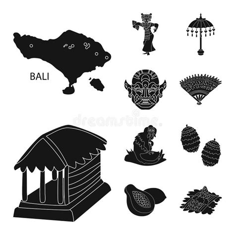 Vector Design Of And Traditional Logo Set Of And Bali Vector Icon For