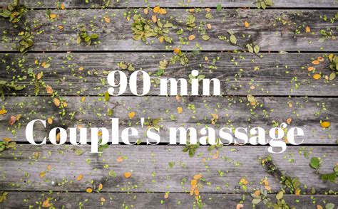 90 Mins Couples Massage T Certificate Meadowsweet Massage And Wellness