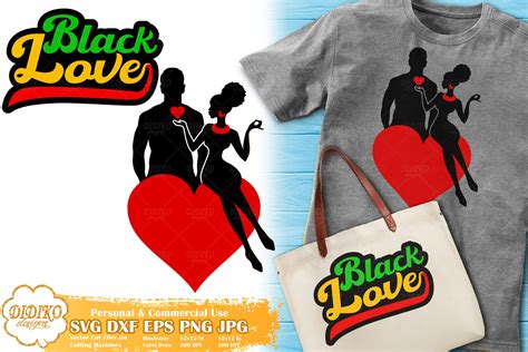 Black Love SVG #2 | Black Woman Bundle svg Cricut file - DIDIKO designs