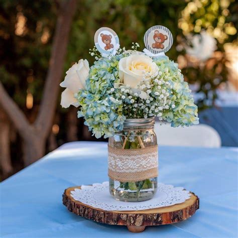 These bears come in different color variants of your choice. Vintage teddy bear baby shower - Confetti Fair | Boy baby ...