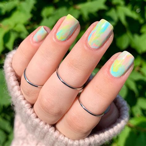 Tie Dye Nails How To Diy And Looks To Try