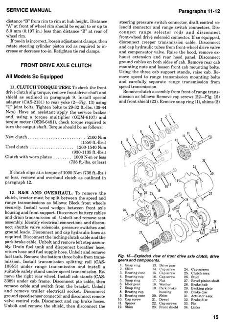 Case Ih Tractors 5120 5130 5140 Workshop Shop Service Repair Manual