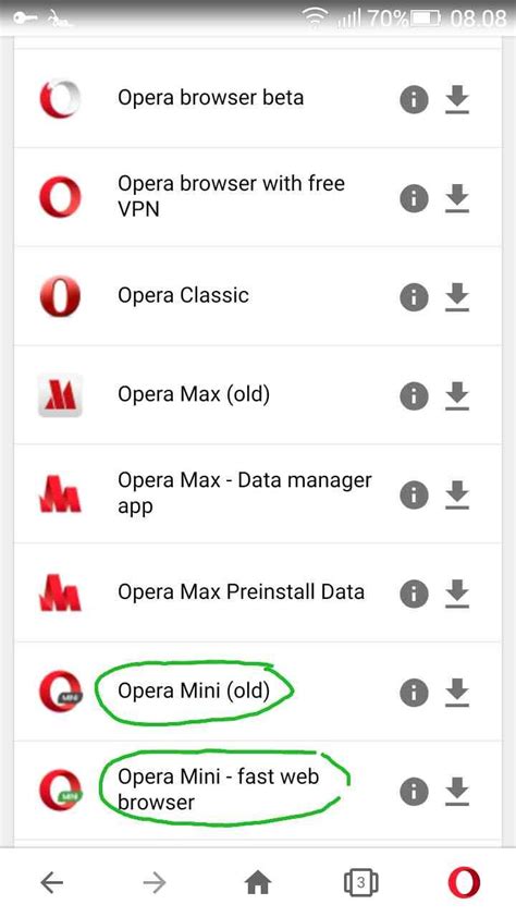 Sometimes newer versions of apps may not work with your device due to system incompatibilities. Opera mini (old) & Opera mini fast web browser | Opera forums