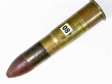 Us Military Inert 37mm Winchester Hotchkiss Round 1891 1142