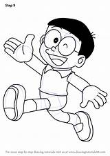 Draw Nobita Doraemon Step Drawing Sketch Anime Sketches Learn Paintingvalley Finishing Necessary Touch Complete Tutorials Drawingtutorials101 sketch template