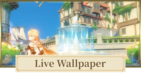 Genshin Impact | Free Live Wallpaper By Mihoyo - Genshin Live