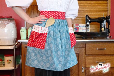 One Yard Apron By Lori Holt The Singer Featherweight Shop