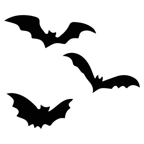 7 Best Halloween Bat Stencils Printable
