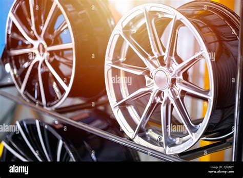 Car Alloy Wheels High Resolution Stock Photography And Images Alamy