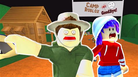 Lets Play Escape Spooky Camp Roblox Obby Radiojh Games Youtube