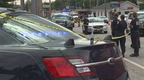 Officer-involved shooting on Center Street in Auburn, Maine