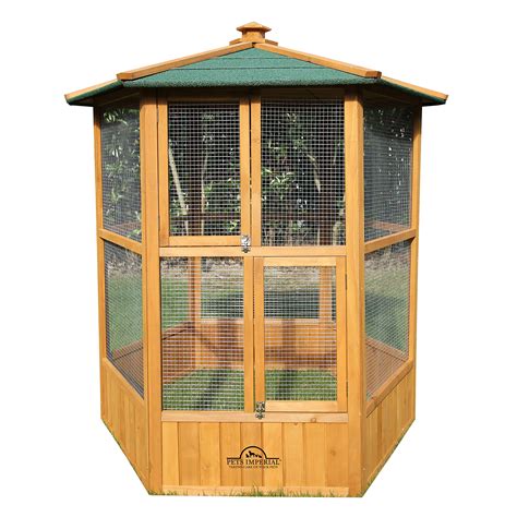 Buy Pets Imperial Regis Wooden Bird Aviary Flight Cage Garden