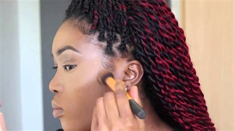 Micro braids are a protective style that is made from thin pieces of braided hair. Ropo's GRWM Make Up Look Wearing Beautylocks Red Ombre ...