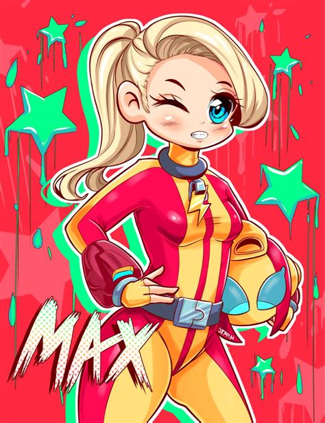 Max Brawl Stars Retratos De Personajes Diseño De Personajes Dibujos