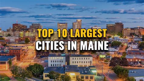 Largest Cities In Maine Worldatlas My Xxx Hot Girl