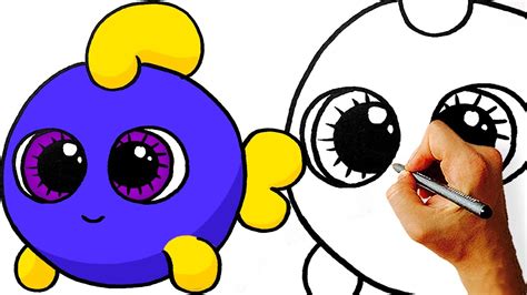 Easy How To Draw Cute Cartoon Fish Step By Step Art For