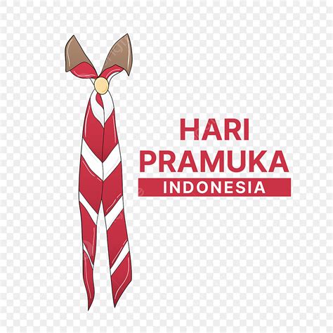 Dasi Pramuka Indonesia Seragam Orang Orang Pramuka Png Dan Vektor
