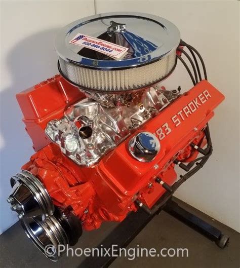 Chevy 383 Ci 350 To 560 Hp Midnight Orange Turnkey Package Crate Engine