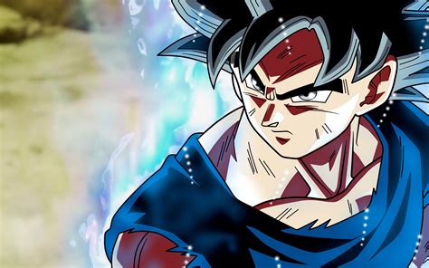 2048x1023 dragon ball super hd wallpaper>. Download wallpapers 4k, Goku, art, Dragon Ball Super, DBS ...