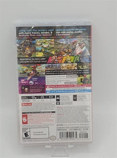 Mario Kart 8 Deluxe Nintendo Switch Brand New 45496590475 Ebay